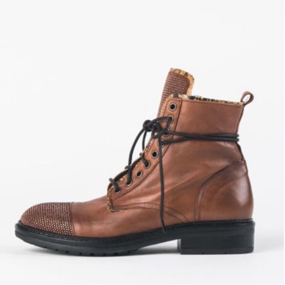 L’idea Studded Toe Ankle Combat Boots - Picture 14 of 14